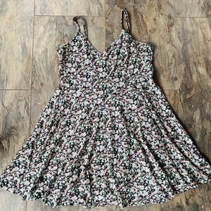 Forever 21 floral skater dress